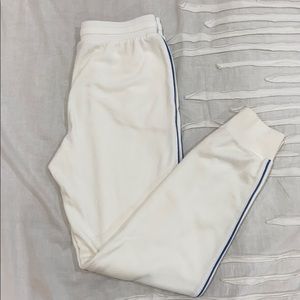 American Eagle White and Blue Sweatpants